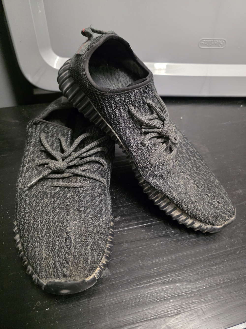 VERY Loved adidas Yeezy Boost 350 V1 Men's  Lace Up Sneakers Pirate Black